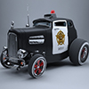Hot Rod Police Car